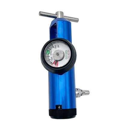 High Accurate 12 Levels 0-4 LPM Oxygen Tank Flow Meter Oxygen Regulator for Ozone Generator