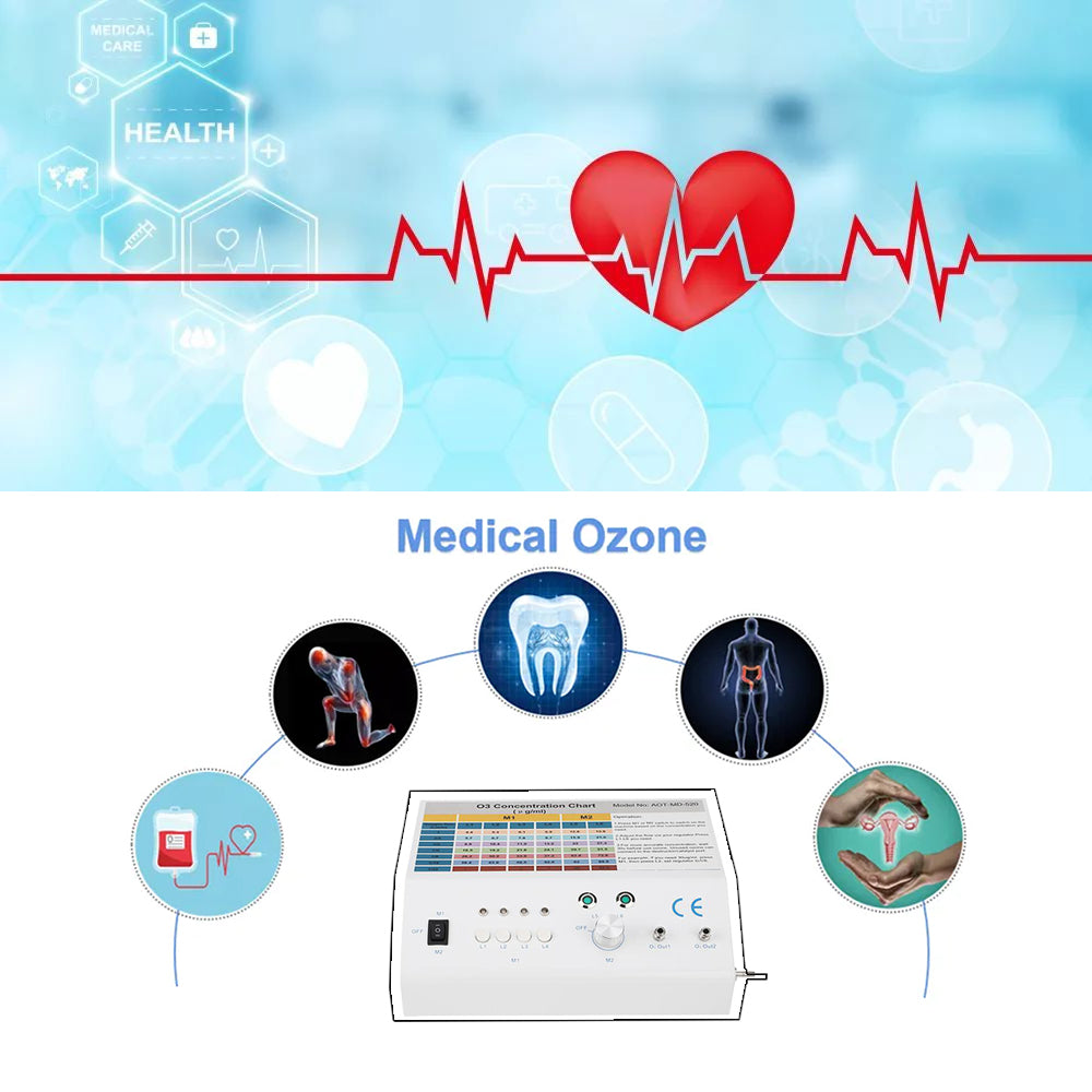 Ultra Pure medical ozone blood treatment Hospital Ozone Therapy Machine Medical Grade Ozone Generator