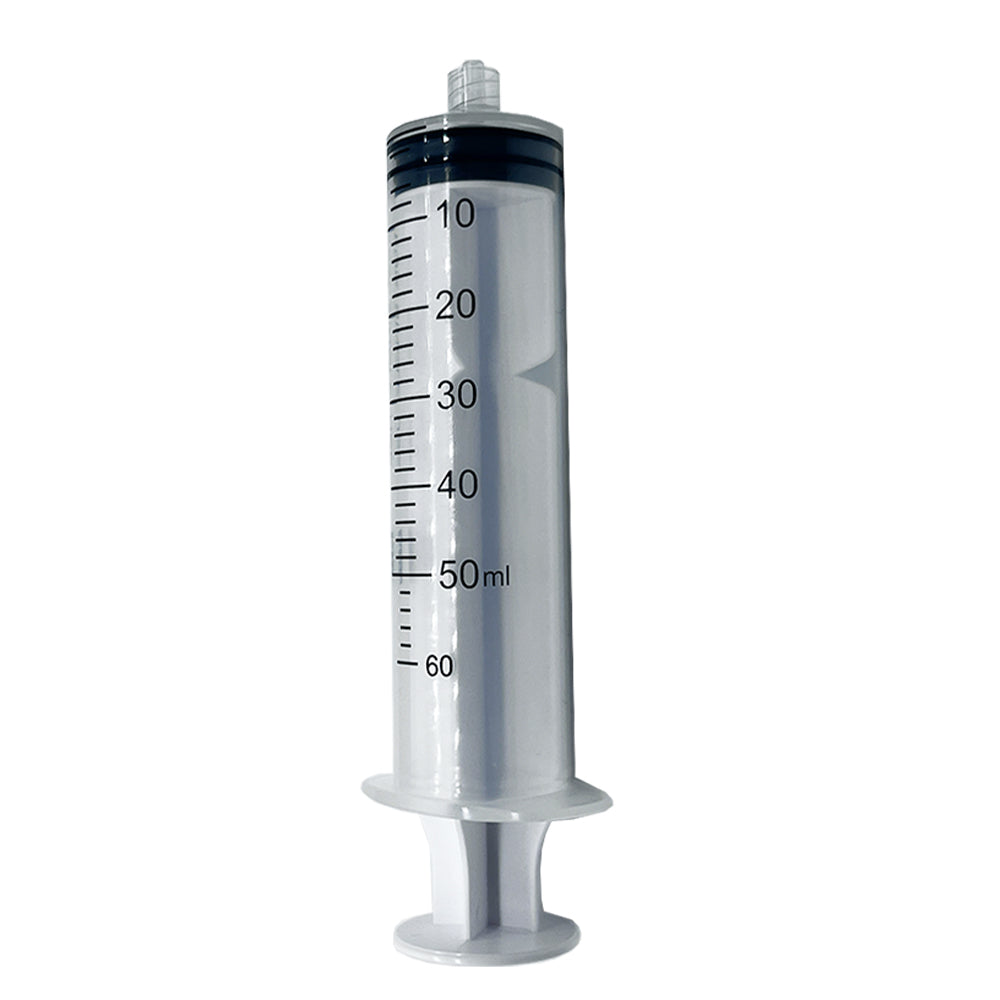 Ozone Resistant Oiless Pure Silicon Plunger 60mL Luer Syringe For Medical Ozone Generator Treatments