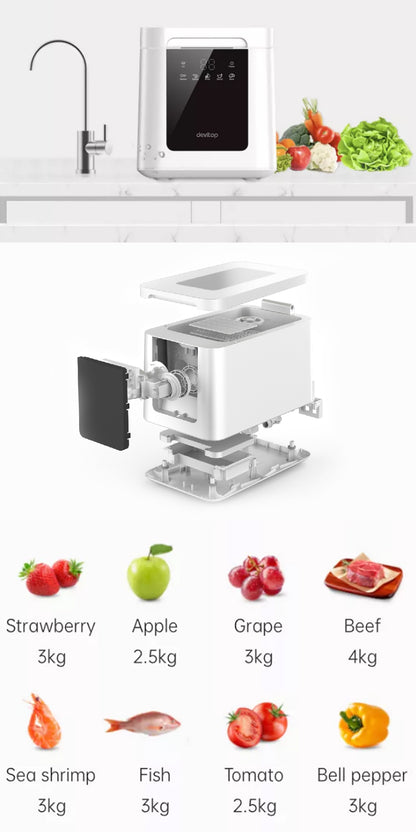 Household Kitchen Food Washing ozone water fruits ozonizer