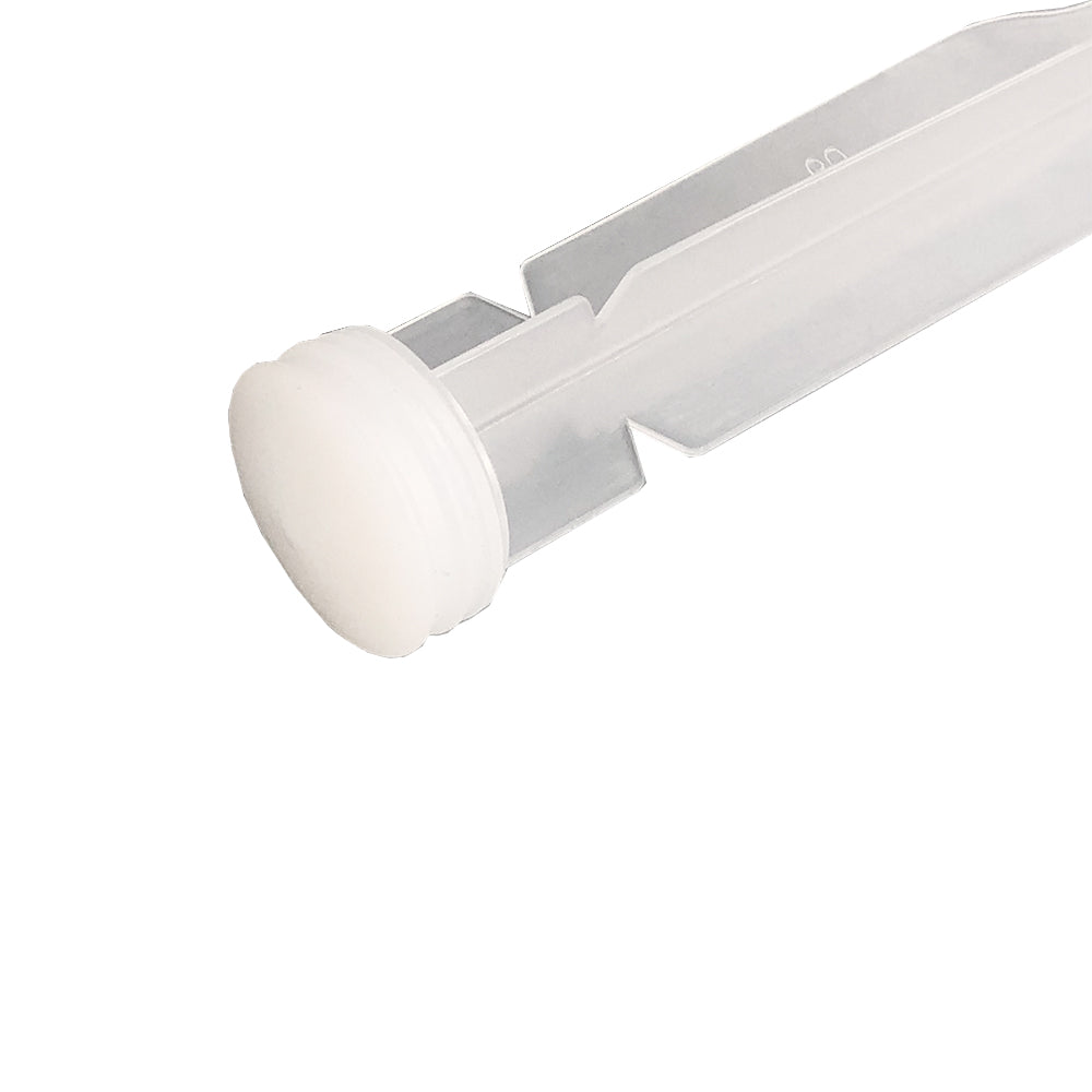 Ozone Resistant Oiless Pure Silicon Plunger 60mL Luer Syringe For Medical Ozone Generator Treatments